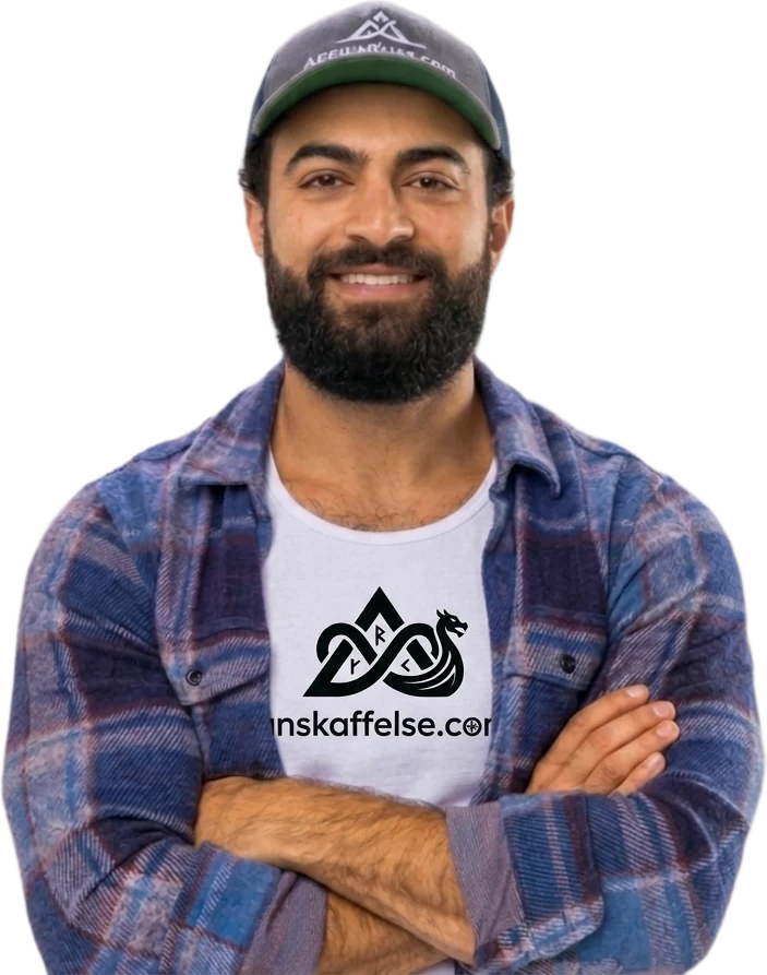 Hikmat with arms crossed